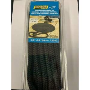 Seachoice Double Braid Nylon Dock Line- 3/8
