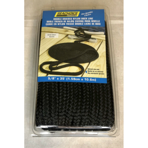 Seachoice Double Braid Nylon Dock Line- 5/8